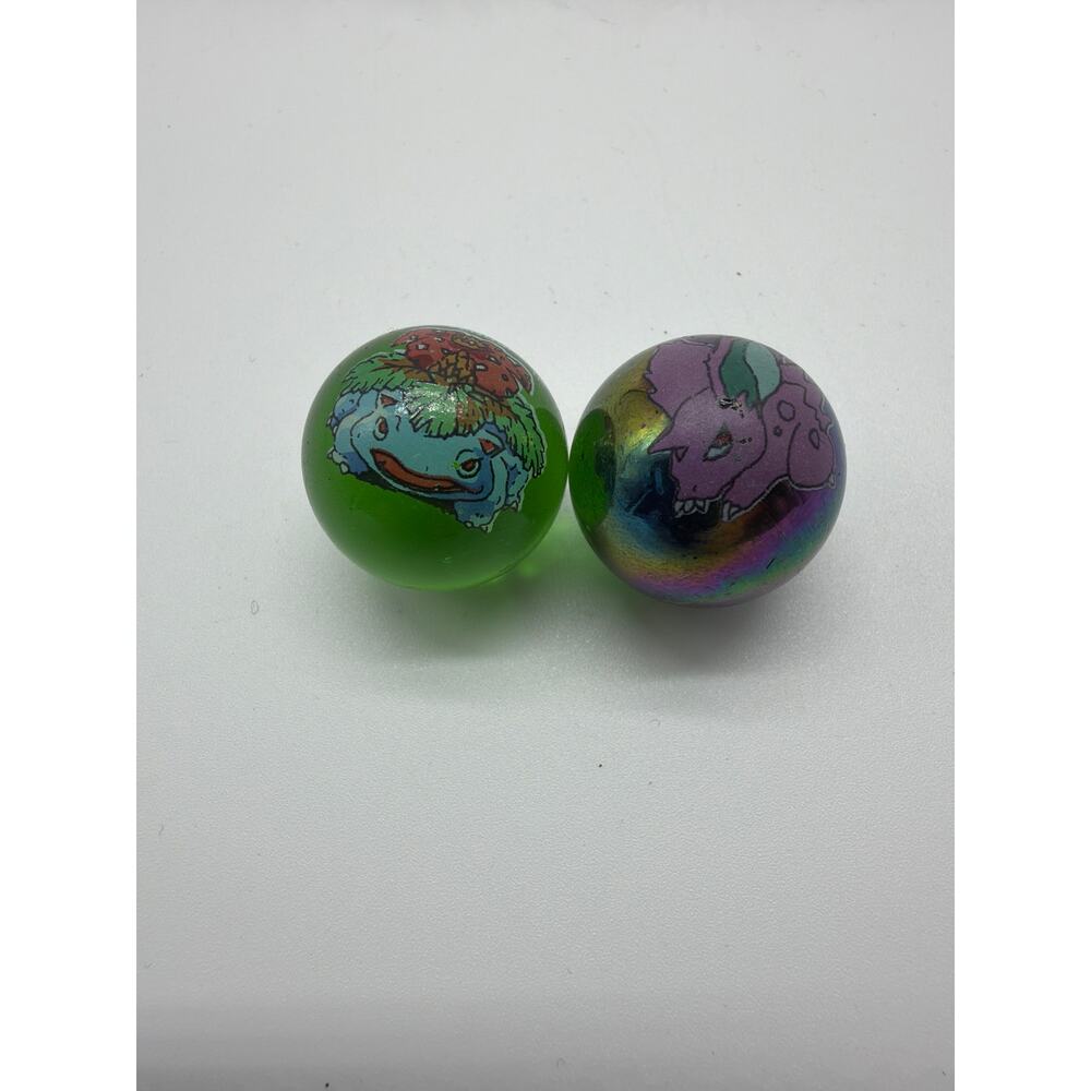 2 Vintage Pokémon marbles